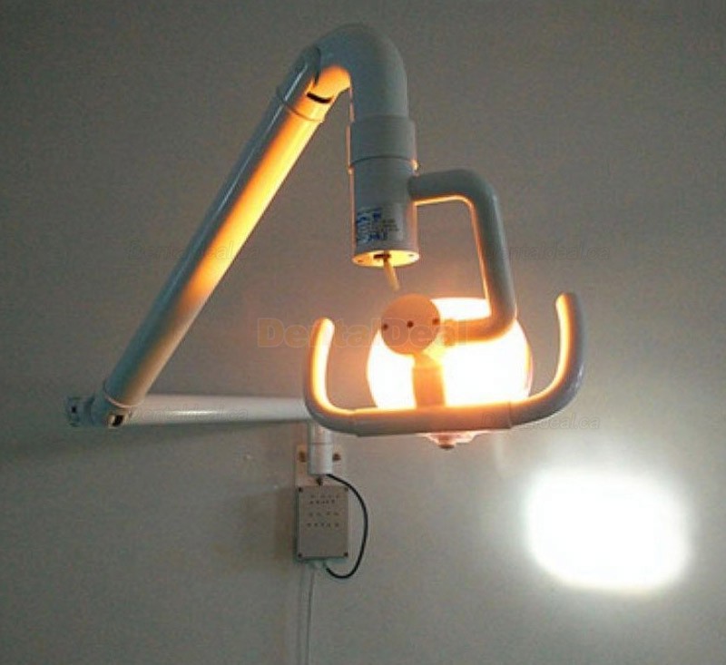 50W Wall Mounted Dental Medical Oral Surgical Light Lamp with Arm Shadowless Cold Light